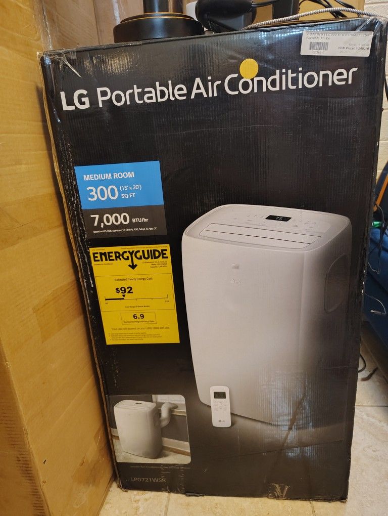 LG Portable AC Unit 7000 Btus