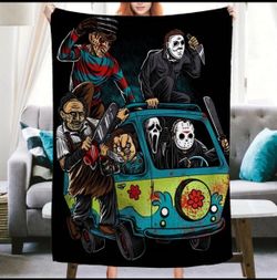 Horror movie blanket