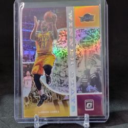 2019 Donruss Optic Lebron James Winner Stays Holo Silver + 2 Base Version