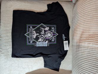 BRAND NEW Beetlejuice Black White Striped Varsity Letterman Jacket FOREVER 21 Kids Small