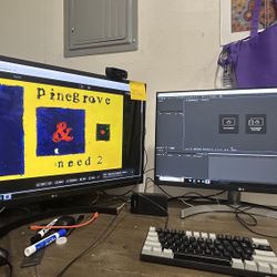 🖥️ Full Gaming & Editing PC Setup – RTX 3050, i3 12100F, Dual Monitors + Extras