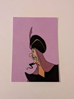 3 Original ACEO jafar non sport trading cards