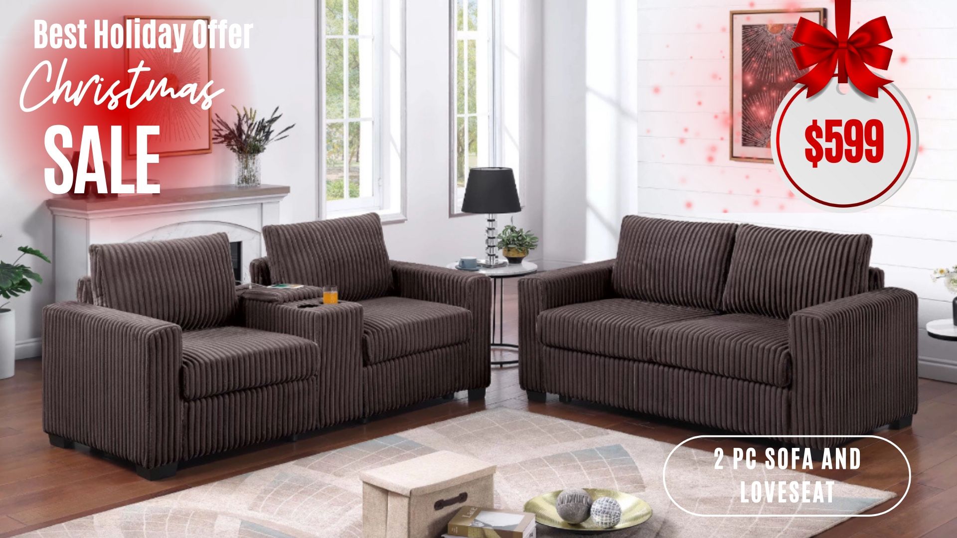 2 Pc Sofa And Loveseat No Credit Needed 10 Down