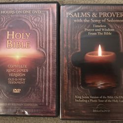 The Bible On DVD And Psalms & Proverbs K JV