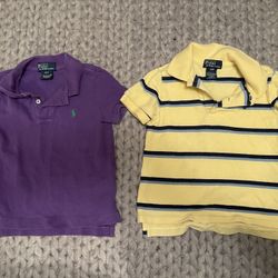 Toddler Boys Ralph Lauren Polo Shirts 2T