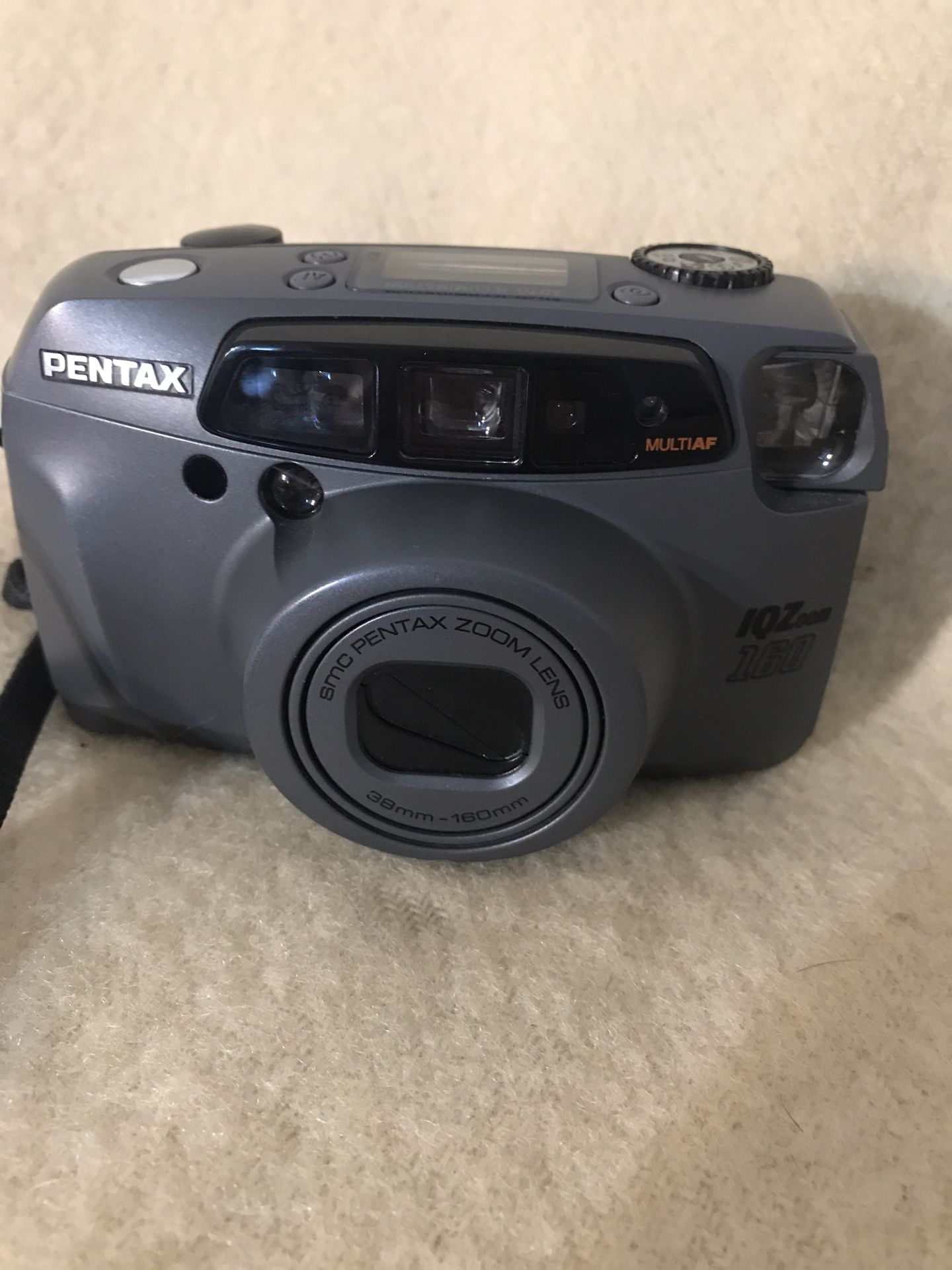 Pentax IQ Zoom 160 35mm Film Camera