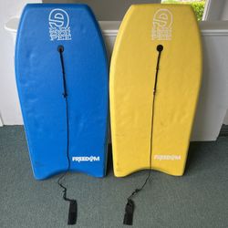 Matching 42” Bodyboards Booger Boards