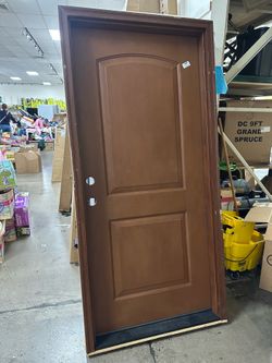32”x82” entrance door with frame