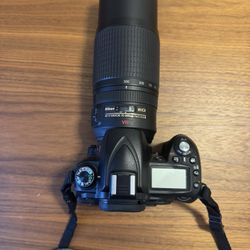 CAMERA, NIKON DIGITAL SLR + TRIPOD +3 LENSES + CARRYING CASES + CHARGER/BATTERY