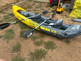 Intex Explorer K2 Inflatable Kayak with Paddles