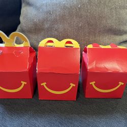 New Happy Meal Box Toys