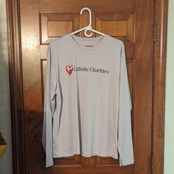 Long Sleeve Catholic Charities Athletic Shirt XL
