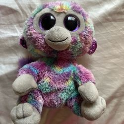 Ty beanie baby boo zury monkey 