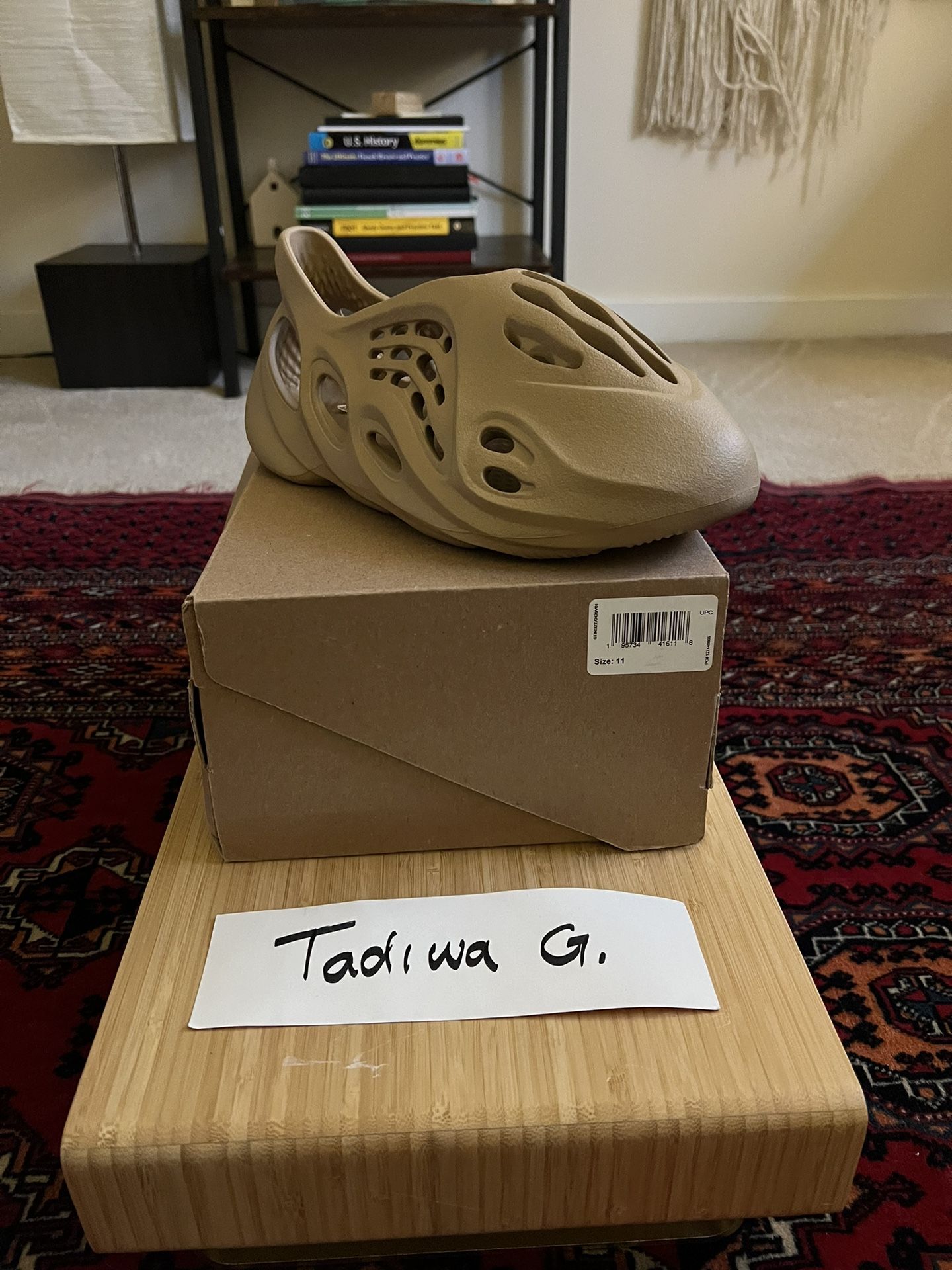 Yeezy Foam RNNR “Ochre” Size 11