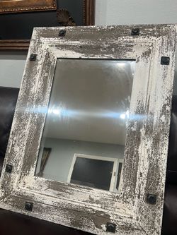 Rustic : Mirror , Lightweight , 2.5 Feet X 3feet