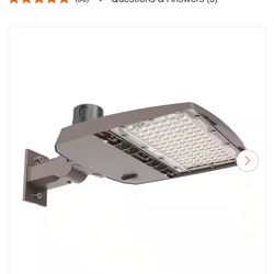 HALO 450-Watt Equivalent Integrated LED, Bronze Area Light Large, 18000 Lumens