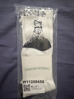 Chrome heart socks
