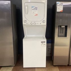 Ge Stackable Washer  AND  Dryer Tower Set