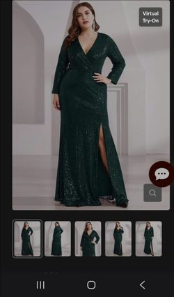 New With Tags Green Bridesmaid Dress