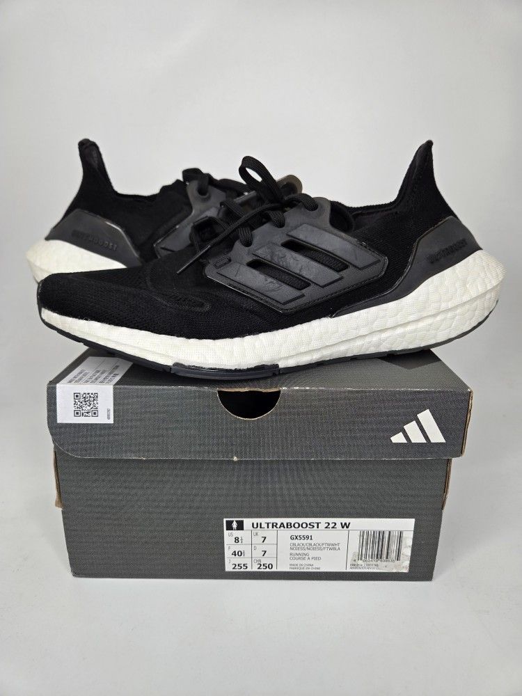 USED Adidas Ultra Boost 22 size 8.5 WOMEN'S