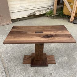 Solid Walnut Dining Table 