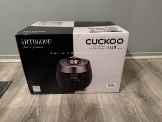 CUCKOO RT0609F 6-cup Electric Pressure Rice Cooker