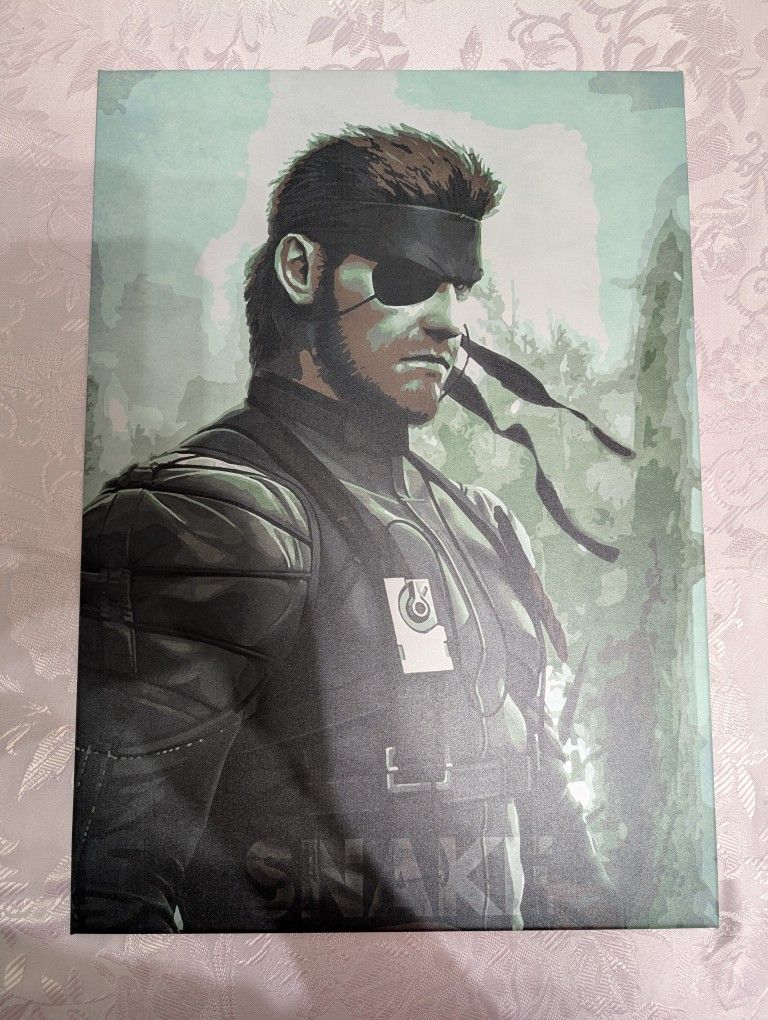 Metal Gear Solid Snake Displate Metal Poster