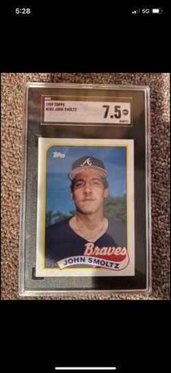 John Smoltz Graded Card