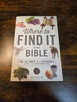 Where to find it in bible