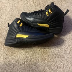 Air Jordan 12 retro black taxis
