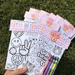 Custom Coloring Books/Stickers - Good for Birthdays, Events, or even Gifts