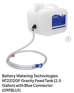 Battery Watering System- Gravity feed Tank