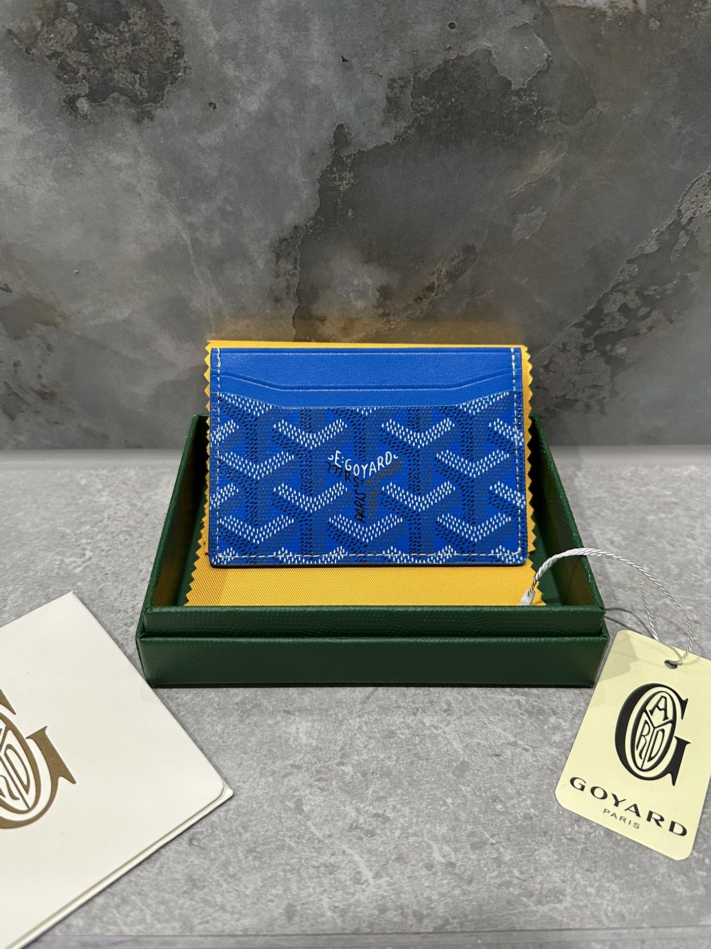 Goyard Card Holder Authentic Receipt Included