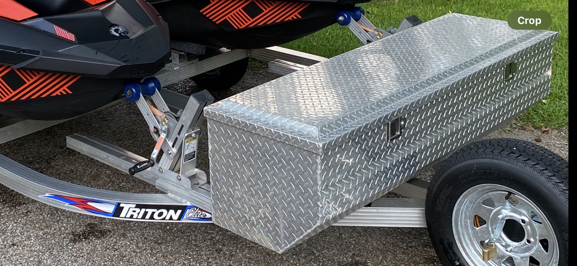Large Aluminum Tool Box With Locks