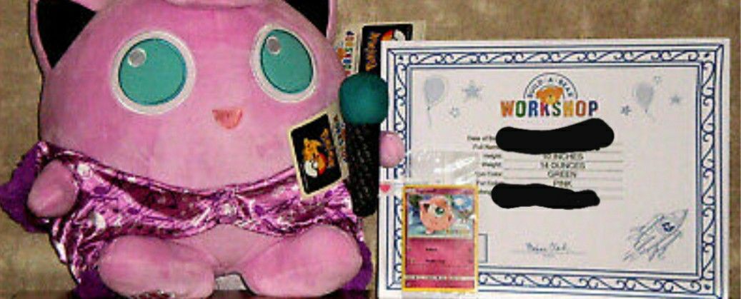 Jigglypuff build-a-bear vaulted