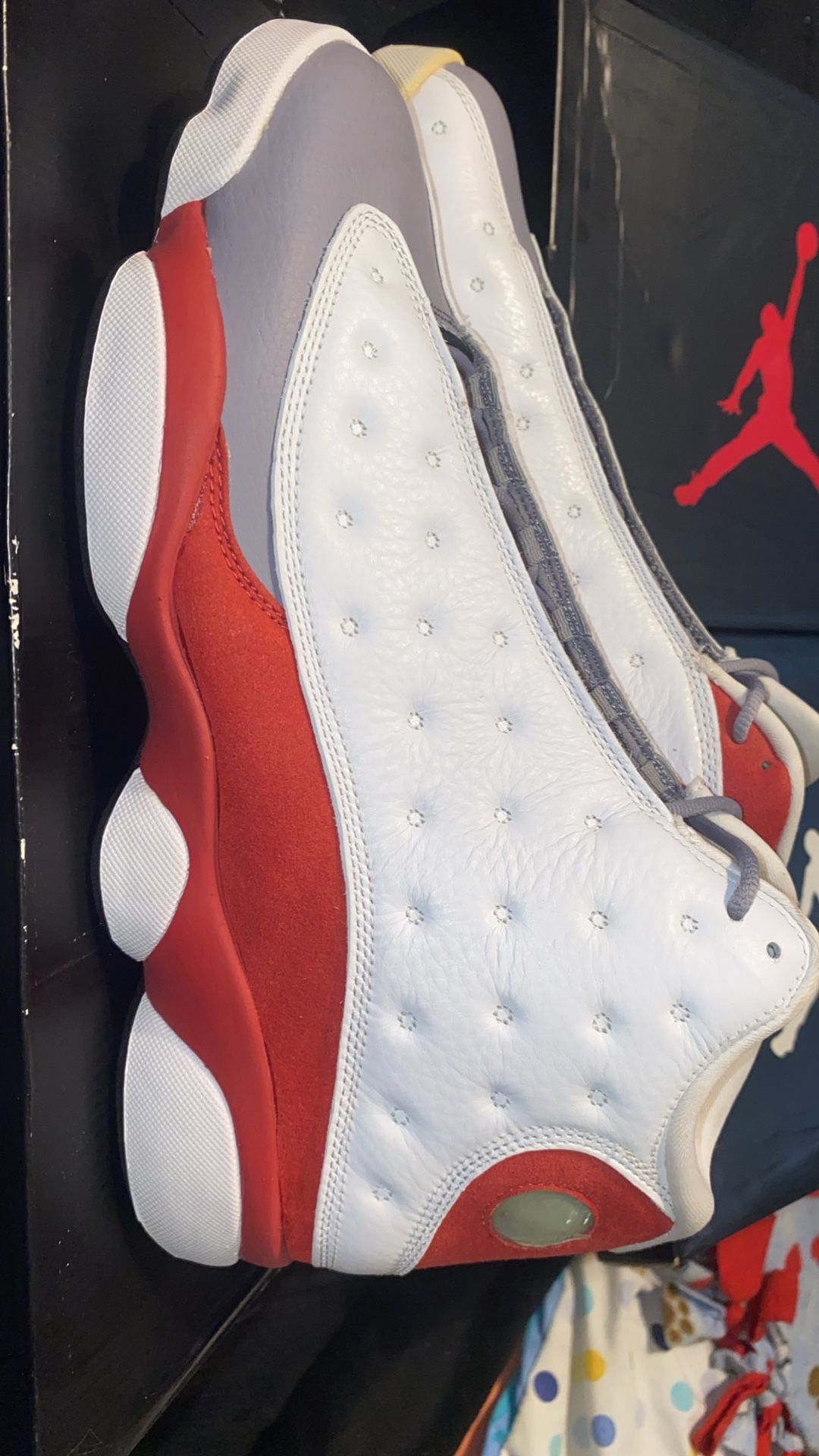 Jordan 13 Gray Toe