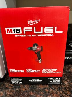 Milwaukee M18 FUEL 1/2" Drill Driver Tool Only