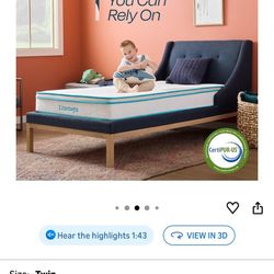 Twin Mattress LinenSpa 