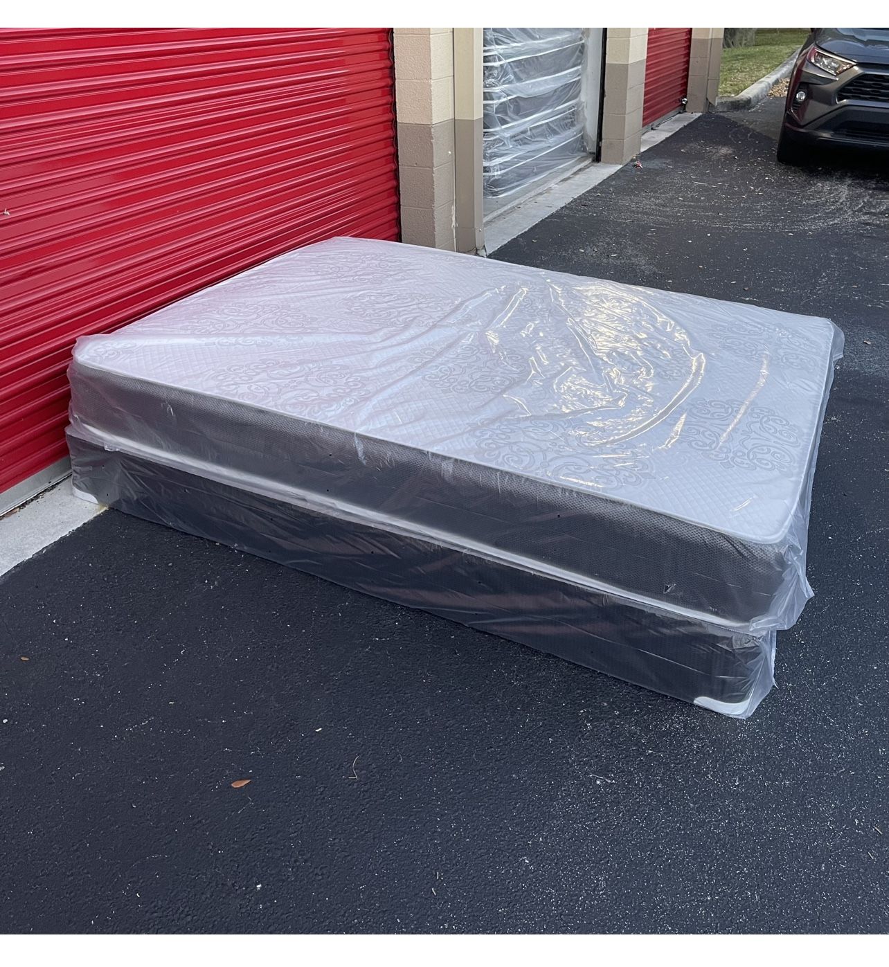 NEW Mattress Full Size With Box Spring // Offer 🚚