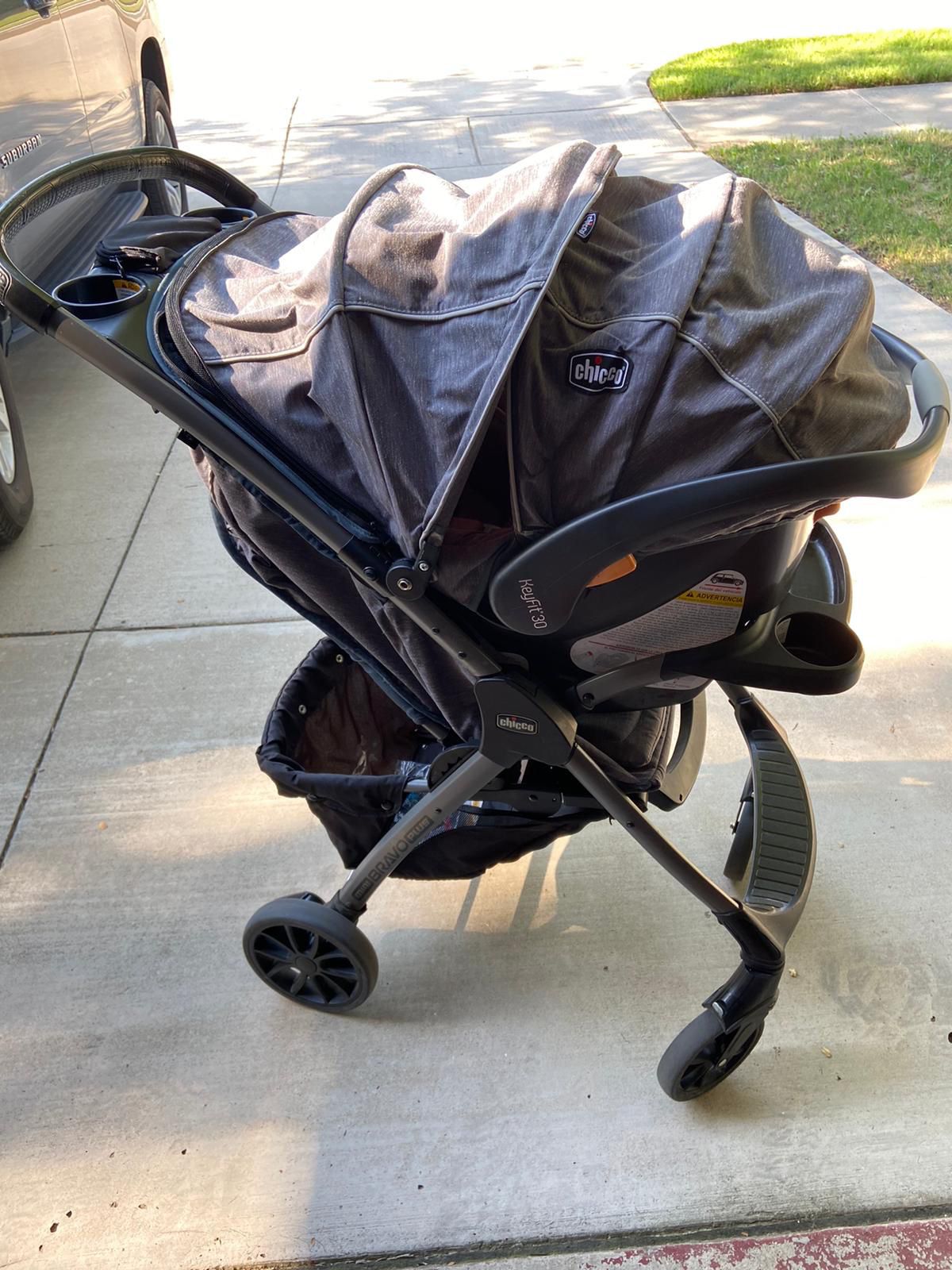 Baby Stroller and Car seat Set 3pc
