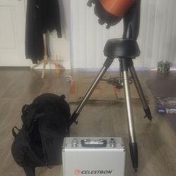 Celestron 6SE Telescope. With LENS Kit And Bag