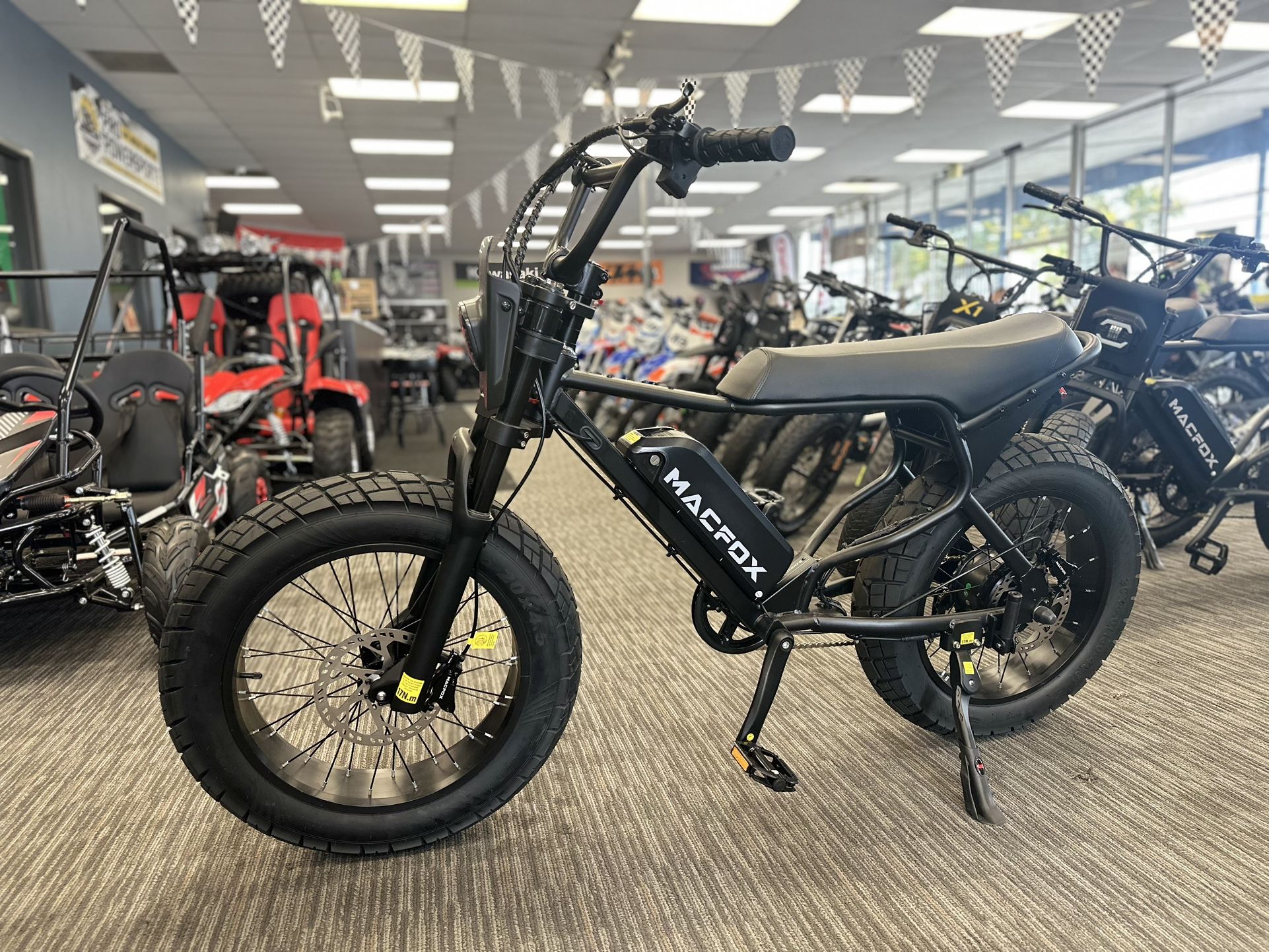 Macfox X7 Electric Bike – 500W Urban Cruiser