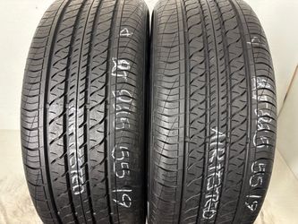 2 tires 225 55 19 Continental Procontact rx 100% tread left no repairs