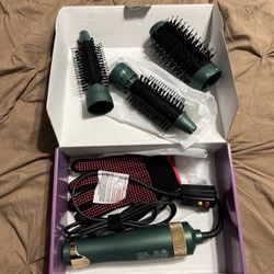 Hot Air Brush with Interchangeable Heads