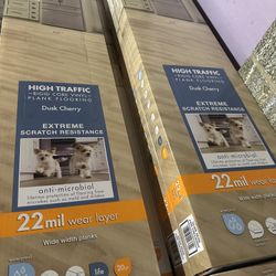 Vinyl Flooring Dusk Cherry 