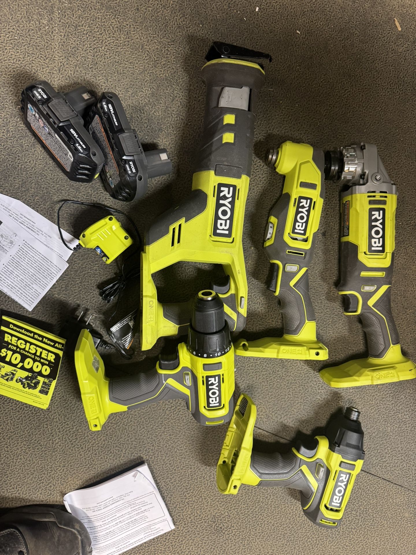 Ryobi Tool Combo 18v