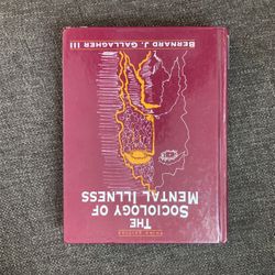 The Sociology Of Mental Illness 3rd edition