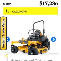 Standing And Sitting Mowers 
