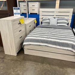 Brand new Rustic Queen Bedroom Set with Optional Mattress - Free Delivery in DFW