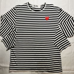 COMME des GARÇONS Play Shirt Size L